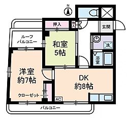 マインドホームズ 1DKの間取図画像