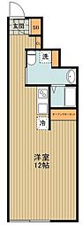 フロンティアコンフォート板橋ときわ台 ワンルームの間取図画像