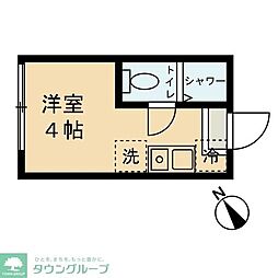 GrandBox大泉学園 ワンルームの間取図画像