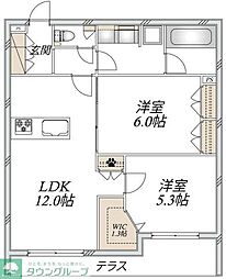 L's Plus 豊玉中 2LDKの間取図画像