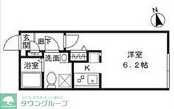 Branche大泉学園 ワンルームの間取図画像