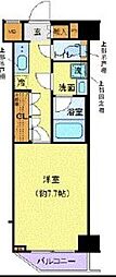 クレヴィスタ練馬平和台 1Kの間取図画像