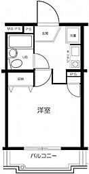 パレ・ドール豊玉中 4階1Kの間取り