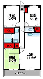 カーサ宮の前 6階