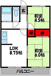 第5みどりコーポ 2階