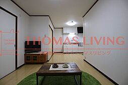 グリーンコーポ 1階2LDKのリビング/ダイニング