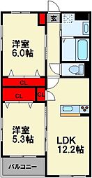 グランドゥール立岩 二番館 5階
