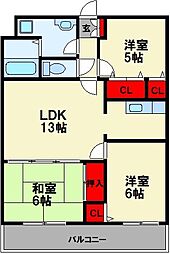 プレアール新飯塚 5階