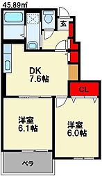 グランベル和田 1階