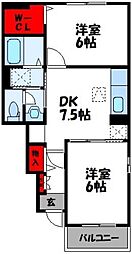 フォレスタ B棟 1階/-
