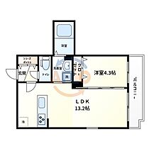 ゼファー今里  ｜ 大阪府大阪市東成区大今里4丁目（賃貸アパート1LDK・3階・40.39㎡） その2