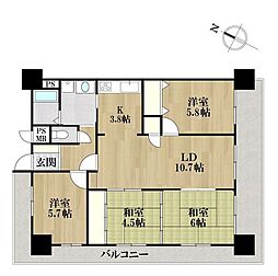間取図画像 4LDK