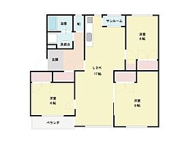 エンリッチハウス清水 101 ｜ 富山県高岡市清水町３丁目3-40（賃貸マンション3LDK・1階・90.36㎡） その2