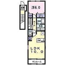 サイモン　EIGHT 206 ｜ 富山県高岡市石瀬809-1（賃貸アパート1LDK・2階・46.28㎡） その2