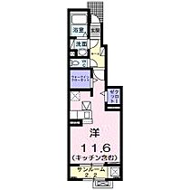 ミラノVI　B 104 ｜ 富山県高岡市内免３丁目4番3号（賃貸アパート1R・1階・36.41㎡） その2