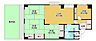 間取り：4LDK角部屋、76.04m2、専用庭付♪