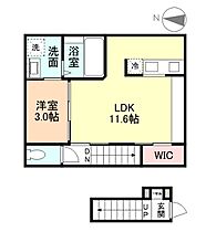 ククナ 205 ｜ 富山県富山市黒瀬865-1（賃貸アパート1LDK・2階・40.00㎡） その2