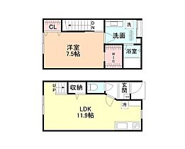 Primo粟島II 115 ｜ 富山県富山市粟島町１丁目3番10号（賃貸アパート1LDK・1階・51.38㎡） その2