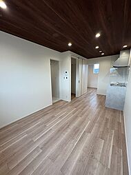 富山地方鉄道本線 越中荏原駅 3.7kmの賃貸アパート 2階1LDKのリビング/ダイニング