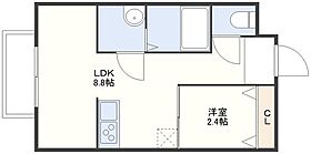 ＩＫＤ　Ｆ・Ｇ  ｜ 長崎県大村市杭出津２丁目（賃貸アパート1LDK・2階・31.20㎡） その2