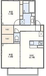ハルブラッサム富の原　B棟 2階