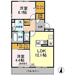 レジデンス富の原 1階