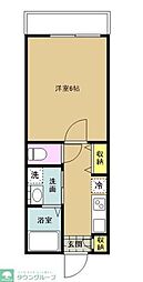 間取図画像 1K