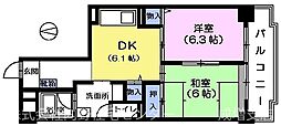 間取図画像 2DK