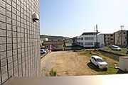 バルコニーからの眺望です！