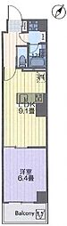 藤和ハイタウン新宿 1LDKの間取図画像