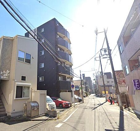 現地前面道路