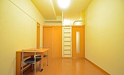 JR芸備線 中深川駅 5.5kmの賃貸アパート 1階ワンルームのリビング/ダイニング