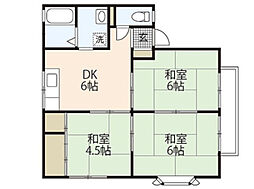 広島電鉄2系統 広電西広島(己斐)駅 徒歩28分の賃貸アパート 2階3DKの間取り
