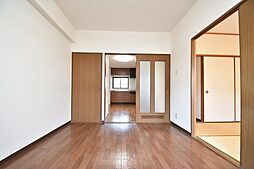 広島高速交通アストラムライン 西原駅 徒歩9分の賃貸マンション 4階2LDKのリビング/ダイニング