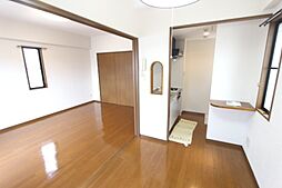 広島電鉄2系統 稲荷町駅 徒歩6分の賃貸マンション 6階1DKのリビング/ダイニング