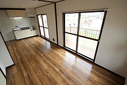 JR可部線 七軒茶屋駅 徒歩5分の賃貸マンション 3階2LDKのリビング/ダイニング