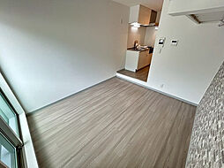 JR可部線 梅林駅 徒歩8分の賃貸アパート 2階ワンルームのリビング/ダイニング