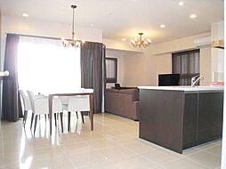 広島高速交通アストラムライン 中筋駅 徒歩4分の賃貸マンション 6階1LDKのリビング/ダイニング