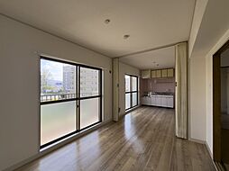 JR可部線 七軒茶屋駅 徒歩5分の賃貸マンション 2階2LDKのリビング/ダイニング