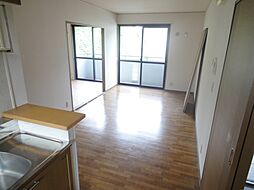 広島高速交通アストラムライン 安東駅 徒歩12分の賃貸アパート 2階2LDKのリビング/ダイニング