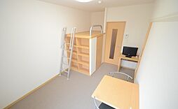 広島電鉄宮島線 東高須駅 徒歩16分の賃貸アパート 3階1Kのリビング/ダイニング