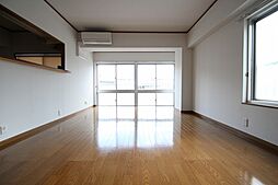 JR呉線 広島駅 徒歩11分の賃貸マンション 4階2LDKのリビング/ダイニング