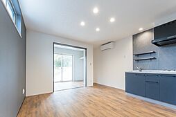 広島高速交通アストラムライン 上安駅 徒歩8分の賃貸アパート 1階1LDKのリビング/ダイニング