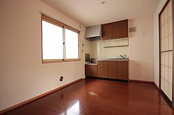 JR可部線 古市橋駅 徒歩8分の賃貸アパート 2階2DKのリビング/ダイニング