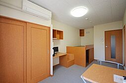 広島電鉄宮島線 草津南駅 徒歩5分の賃貸アパート 1階1Kのリビング/ダイニング