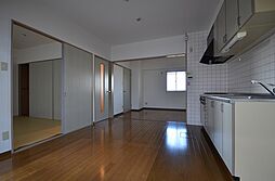 広島電鉄8系統 舟入川口町駅 徒歩14分の賃貸マンション 2階2DKのリビング/ダイニング