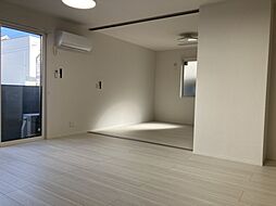 JR可部線 下祇園駅 徒歩9分の賃貸アパート 1階3LDKのリビング/ダイニング