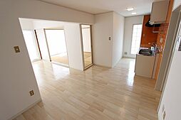 広島電鉄宮島線 商工センター入口駅 徒歩16分の賃貸マンション 3階2LDKのリビング/ダイニング