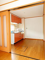 JR芸備線 矢賀駅 4.6kmの賃貸アパート 1階2DKのリビング/ダイニング