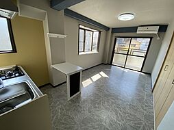 広島電鉄8系統 江波駅 徒歩4分の賃貸マンション 2階ワンルームのリビング/ダイニング